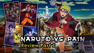 Naruto vs Pain vs Hinata Review part 1