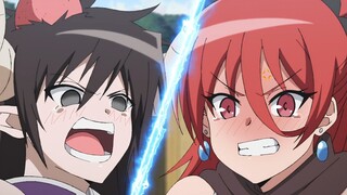 The two sisters are fighting to replenish their magic, and the younger brother can't stand it anymor