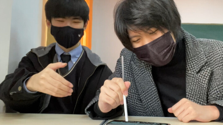 Just the two of them choosing Crisis Contract entries.