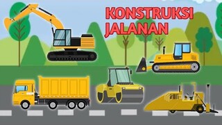 Mengenal Alat Berat Konstruksi Jalanan