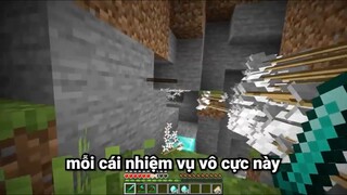 Minecraft nhưng bạn có thể rơi vật phẩm vô hạn