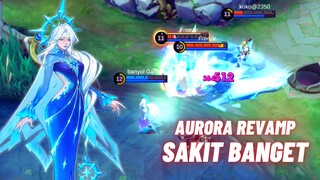 MOONTON REVAMP AURORA TERLALU OP ?? - Wajib Kalian Tonton Vidio ini !!  Mobile Legend