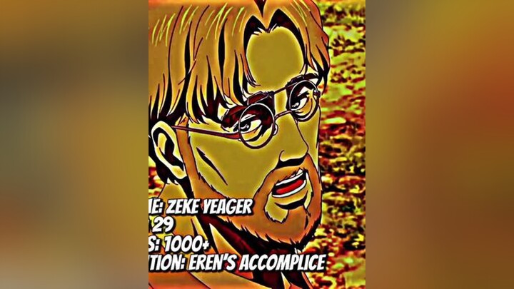 Zeke zekeyaeger zekeyeager zekejaeger zekejeager zekedit zekejaegeredit zekeyaegeredit zekeyeageredit zekejeageredit jeager yeager jaeger yaeger aot anime fypシ fyp viral anime edit animeedit aotedit a