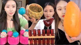 [ASMR] THÁNH ĂN ĐÁ| Ăn Đá lạnh, chocola đông lạnh đa màu sắc| Ice Eating MUKBANG SATİSFYİNG#111