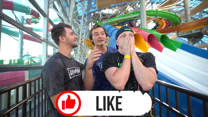 24 HOUR OVERNIGHT WATERPARK CHALLENGE!