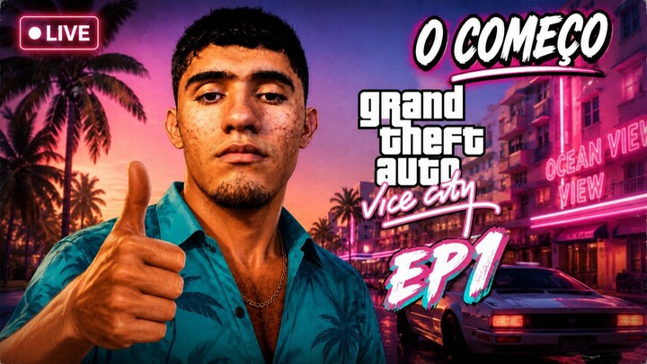GTA Vice City Gameplay #01 – O Início da Lenda! - Série Completa PT-BR