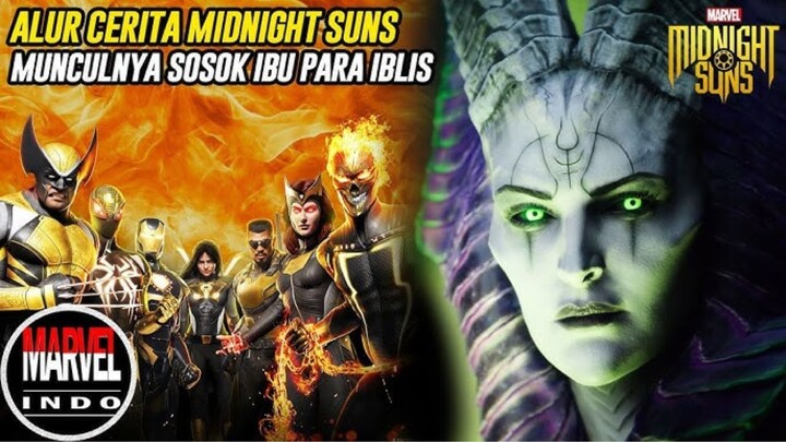 Ghost Rider Dua Generasi Bersatu Melawan Ibu Para Iblis - Alur Cerita Game Midni