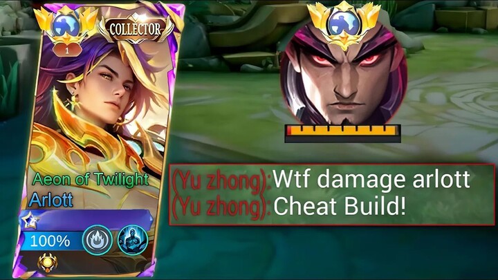 HOW TO DEAL WITH YU ZHONG IN EXP LANE!  ARLOTT VS YU ZHONG - MLBB