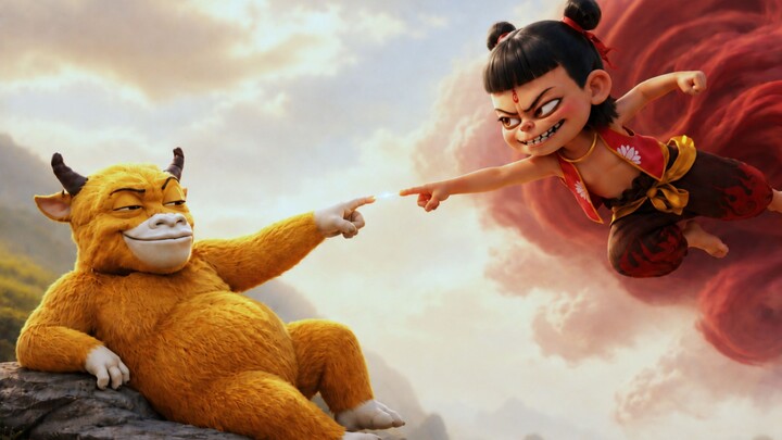 Thử thách dùng định luật sáu người để chứng minh rằng Ngưu Lai biết Na Tra (chỉ dựa trên các yếu tố 