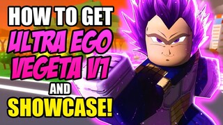 Ultra Ego Vegeta V1 Mythical Moveset Full Showcase and How To Get It in Anime Rifts