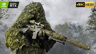 Ghost Recon Breakpoint | Stealth Ghillie Sniper Gameplay [4K HDR 60FPS]