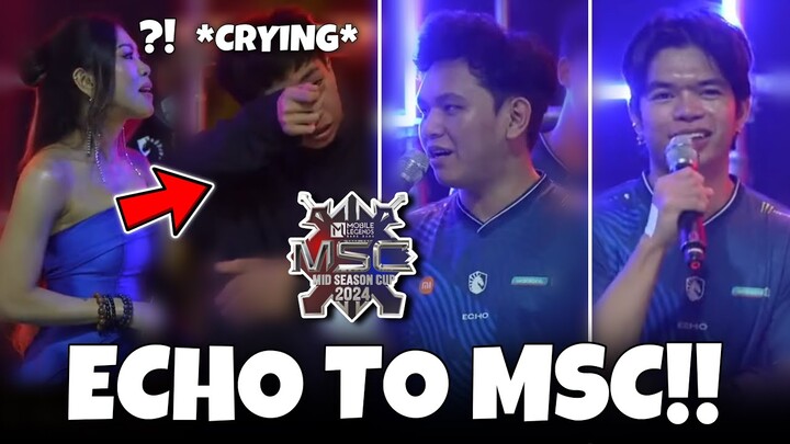 WTF?! SANFORD IS CRYING!! LIQUID ECHO is GOING to MSC 2024!! 🤯