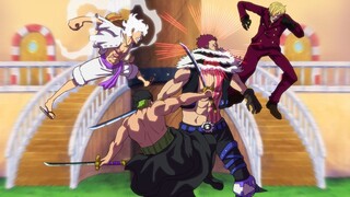 Katakuri Invades Luffy's Ship Seeking Revenge - One Piece