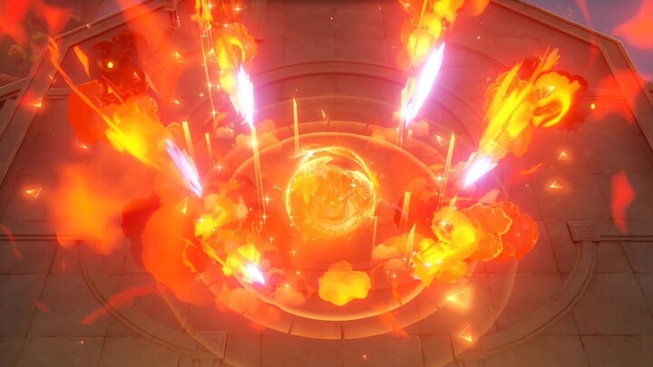 [Genshin Impact] Góc nhìn thứ ba của tất cả các kỹ năng lửa