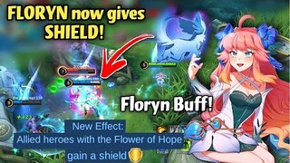 FLORYN GOT BUFFED!🤯NOW SHE GIVES SHIELD TOO?!🔥New Floryn Tutorial & gameplay