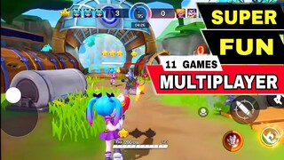 Top 12 Best Super Fun COMPETITIVE MULTIPLAYER games for Android iOS (Best Graphics Game)