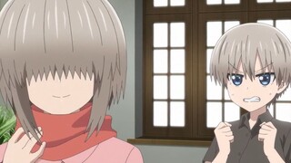 "Ternyata adik perempuanku juga mengincar kakak iparku. Uzaki-chan cemburu! Dia sedang terburu-buru!