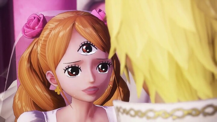 Sanji Praises Charlotte Pudding - Onepiece Pirate Warriors 4 CUTSCENE