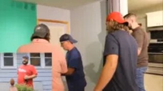 Larry Lounge Handcuffs Challenge Webber's Reaction