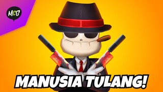 Manusia Tulang Merusuh Di Kota! - Shooting Car 3D