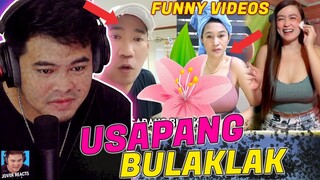 USAPANG BULAKLAK - FUNNY VIDEOS COMPILATION AND REACTION | Jover Reacts (reaction video)