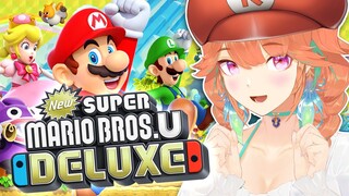 【New SUPER MARIO BROS. U DELUXE】Here we GOOOOO↑ #kfp #キアライブ