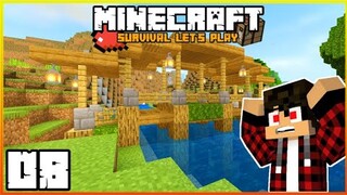 Paggawa Ng Tulay | Minecraft Survival Let's Play | Episode 08