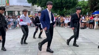 [Taiwanese Street Cover] EXO_Love Shot + Monster @AOD