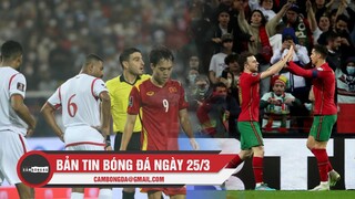 Bản tin Bóng Đá ngày 25/3 | VN thất bại trước Oman; BĐN đoạt vé chung kết play-off World Cup