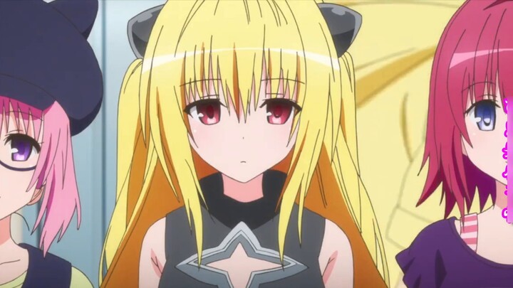 To Love Meikan "The two of us are actually not related by blood...that is to say...we can get marrie