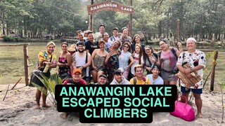 ANAWANGIN LAKE ESCAPED|SOCIAL CLIMBERS SUPERSAYA  @Brenda Mage @Inday Katok@Bakang Vlog