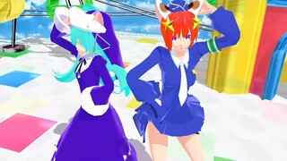 【mmd di gi charat】リンナ・キャラット＆ミ・ケ・キャラットでプリキュア・メモリ