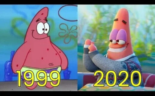 派大星进化史1999-2020