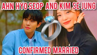 Fans in Shock: ahn hyo seop and kim se Jeong are confirmed to be married