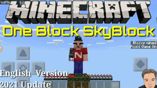 How to Download One Block Sky Block English Version Map For MCPE