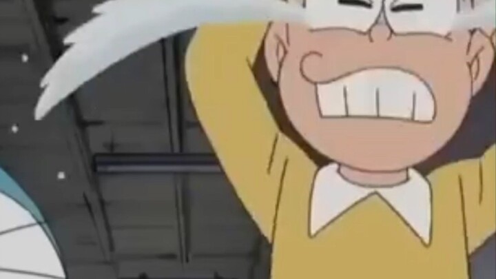 nobita menangis histeris