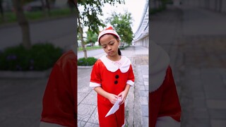 SHK - Cô Bé Tốt Bụng và Món Quà Giáng Sinh - Receive Gifts on Christmas Day #shorts #prank #story