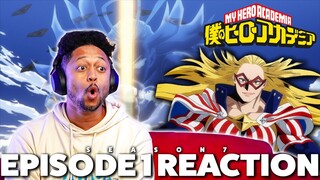 Star and Stripe vs Tomura Shigaraki!  My Hero Academia Season 7 Episode 1 REACTION