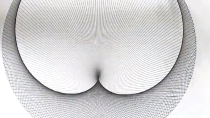 Keindahan garis yang saling berpotongan