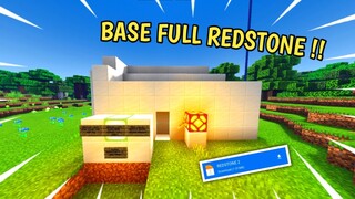 BASE BAWAH TANAH FULL REDSTONE! - Map Showcase Minecraft #16