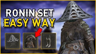 Ronin Armor and Iron Kasa Location - Yura's Set - Elden Ring Guide