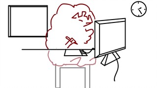 画手创作时的几种状态