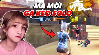 [Free Fire]Ma Mới Gạ Kèo Solo Ngân Kaito|Ngân Kaito