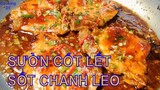 Cách làm SƯỜN CỐT LẾT SỐT CHANH LEO chua ngọt hấp dẫn #suonsotchanhleo #sốtchanhdây #sườncốtlết