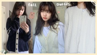 “Grandma Chic” Fall Mood Outfits 🍂 Trendy Autumn & Winter Thrifted Wardrobe, Comfy Thrifted Clothes