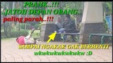 PRANK TERKONYOL AUTO NGAKAK.!!Pura2 Jatoh Didepan Orang | Prank Indonesia #trending