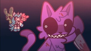 Sleepy Cat just wants to be friends with everyone (Bobby Playtime Smiling Animals) 2