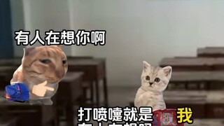 打喷嚏时，是谁在想我#猫meme小剧场#真实还原#回忆#童年