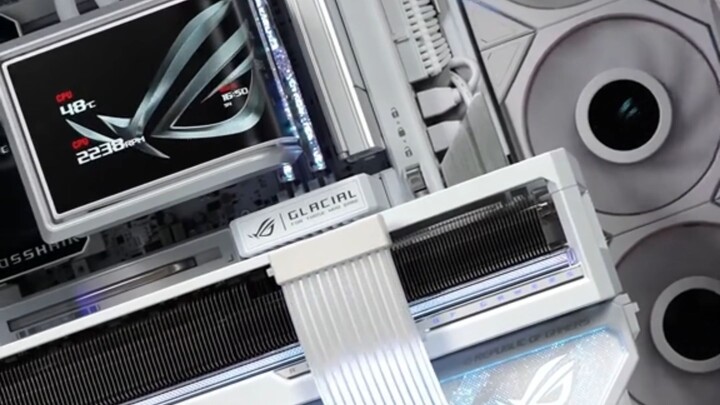 ROG FULL SET | RTX 5090 032G | X870E GLACIAL | Hyperion GR701