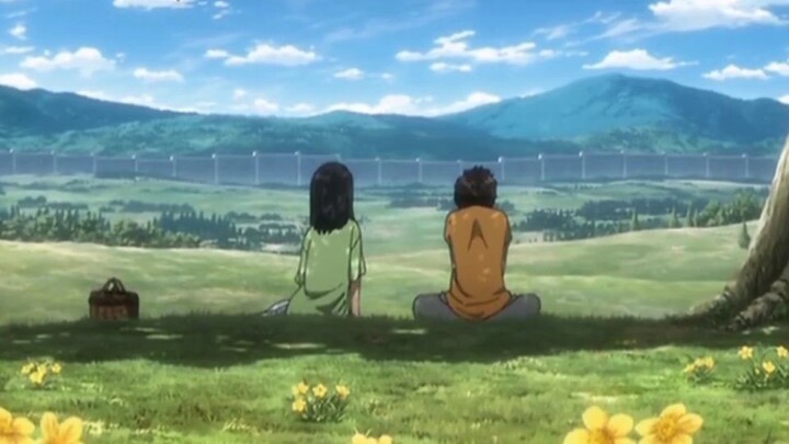 Eren and Mikasa